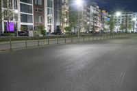 Nighttime Cityscape in Berlin, Germany