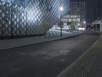 Berlin Nightview of Futuristic Architecture 002