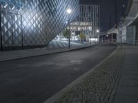 Berlin Nightview of Futuristic Architecture 003