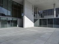 Berlin Office Building with Glass Walls and Concrete Structure 001