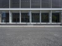 Berlin Office Buildings with Glass Windows