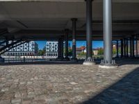 Open Spaces of Berlin Under a Clear Sky