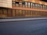 Berlin Residential Area with Brickwork and Wood Stain