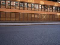Berlin Residential Area with Brickwork and Wood Stain