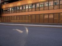 Berlin Residential Area with Brickwork and Wood Stain 005