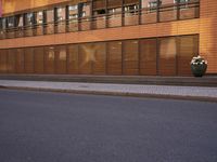 Berlin Residential Area with Brickwork and Wood Stain 006
