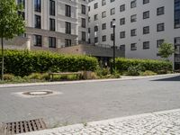 Berlin Residential Area: Lined with Trees and Greenery