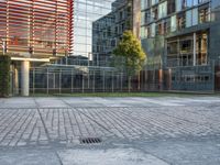 Residential Neighborhood in Berlin: Condominiums and Modern Architecture