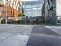 Residential Neighborhood in Berlin: Condominiums and Modern Architecture