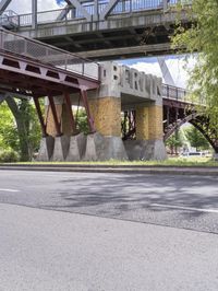 Berlin Road: Asphalt Bridge Overpass