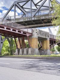 Berlin Road: Asphalt Bridge Overpass