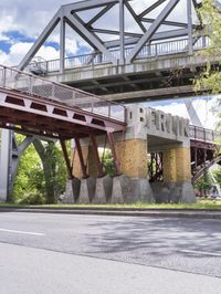 Berlin Road: Asphalt Bridge Overpass