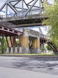 Berlin Road: Asphalt Bridge Overpass