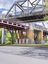 Berlin Road: Asphalt Bridge Overpass