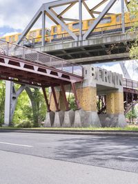 Berlin Road: Asphalt Bridge Overpass