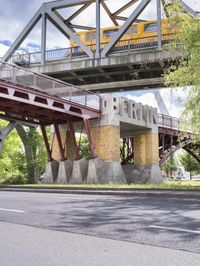 Berlin Road: Asphalt Bridge Overpass