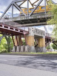 Berlin Road: Asphalt Bridge Overpass