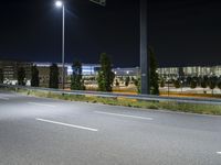 Berlin Road: Asphalt, Night Lights, and Modern Architecture