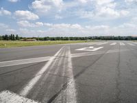 Berlin Road Landscape: Asphalt Under Clear Skies