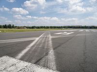 Berlin Road Landscape: Asphalt Under Clear Skies