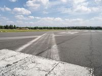 Berlin Road Landscape: Asphalt Under Clear Skies