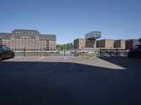 Straight Road in Berlin with Clear Sky