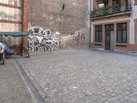 Berlin Street Art: Graffiti Wall in the City