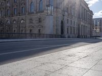 Berlin: Sunlit Facades Against a Clear Sky