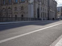 Berlin: Sunlit Facades Against a Clear Sky