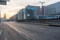 Berlin Sunrise: Cityscape and Architecture