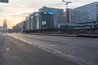 Berlin Sunrise: Cityscape and Architecture