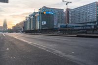 Berlin Sunrise: Cityscape and Architecture