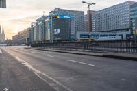 Berlin Sunrise: Cityscape and Architecture