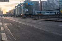 Berlin Sunrise: Cityscape and Architecture