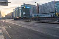 Berlin Sunrise: Cityscape and Architecture