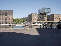Berlin Town Square: A Straight Road and Parking Lot