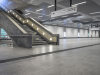 Berlin Transportation: Subway Station with Steel and Glass