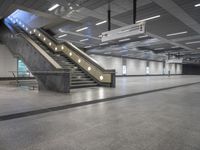 Berlin Transportation - Subway Station with Steel and Glass 002