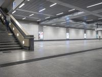 Berlin Transportation: Subway Station with Steel and Glass