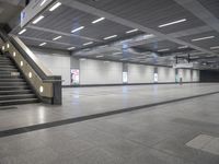 Berlin Transportation: Subway Station with Steel and Glass