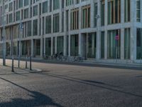 Berlin Urban Architecture: Office Buildings and Roads