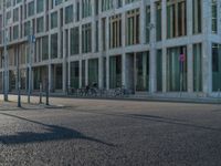 Berlin Urban Architecture: Office Buildings and Roads