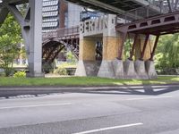 Urban Art in Berlin: Road Building in the Daytime