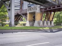 Urban Art in Berlin: Road Building in the Daytime