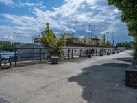 Berlin Urban City Life: Canal Pier Views