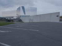 Berlin Urban Concrete Glass Buildings 001