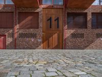 Berlin's Urban Courtyards: Lined with Brick Walls