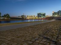 Berlin's Urban Dawn: River and Modern Architecture