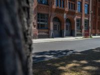 Berlin's Urban Design: A Brick Wall and Road