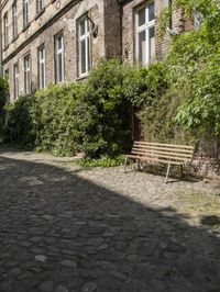 Berlin: Urban Design with Cobble Stone Roads and Trees